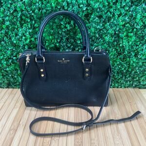 Kate Spade Mulberry Street Lise Satchel Black Handbag